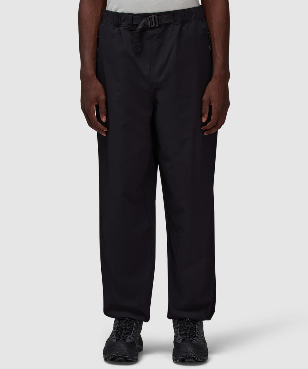 The North Face Stretch Nylon Pant With Elastic Waistband In Tnf Black