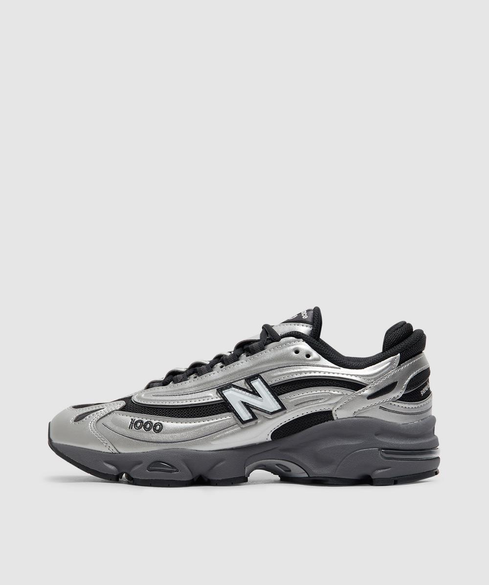 【New Balance】 1000 Black Silver llic★大人気★ New Balance 1000 Black Silver Metallic Men's Trainers