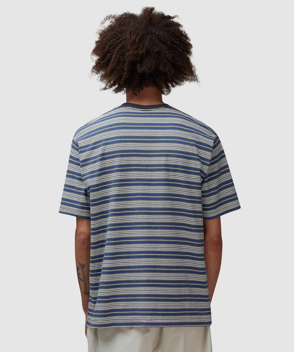 thisisneverthat Striped t-shirt | BLUE | SEVENSTORE