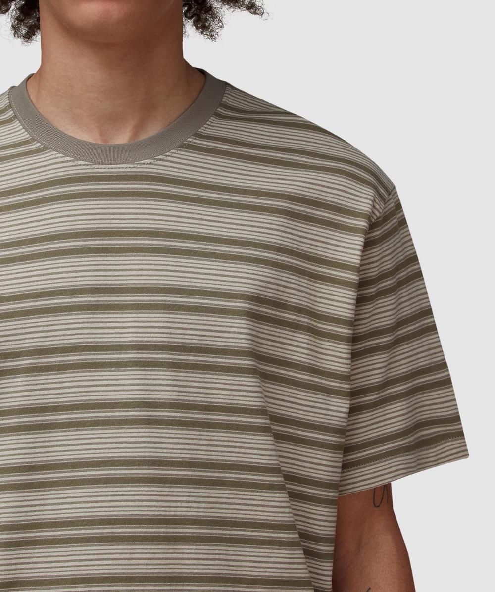 thisisneverthat Striped t-shirt | BROWN | SEVENSTORE