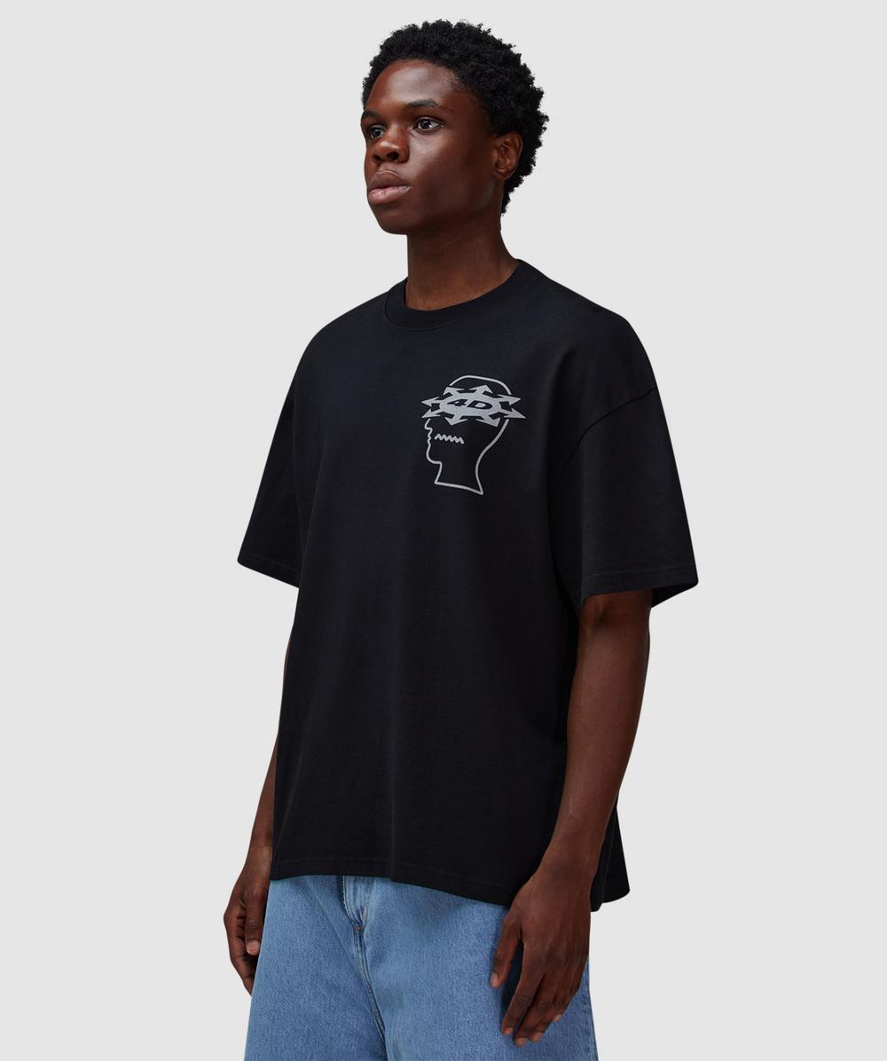 Brain Dead Neuro free association t-shirt | WASHED BLACK