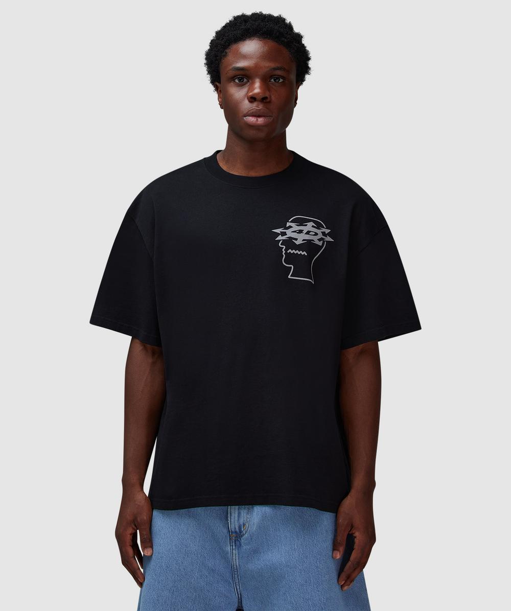 Brain Dead Neuro free association t-shirt | WASHED BLACK