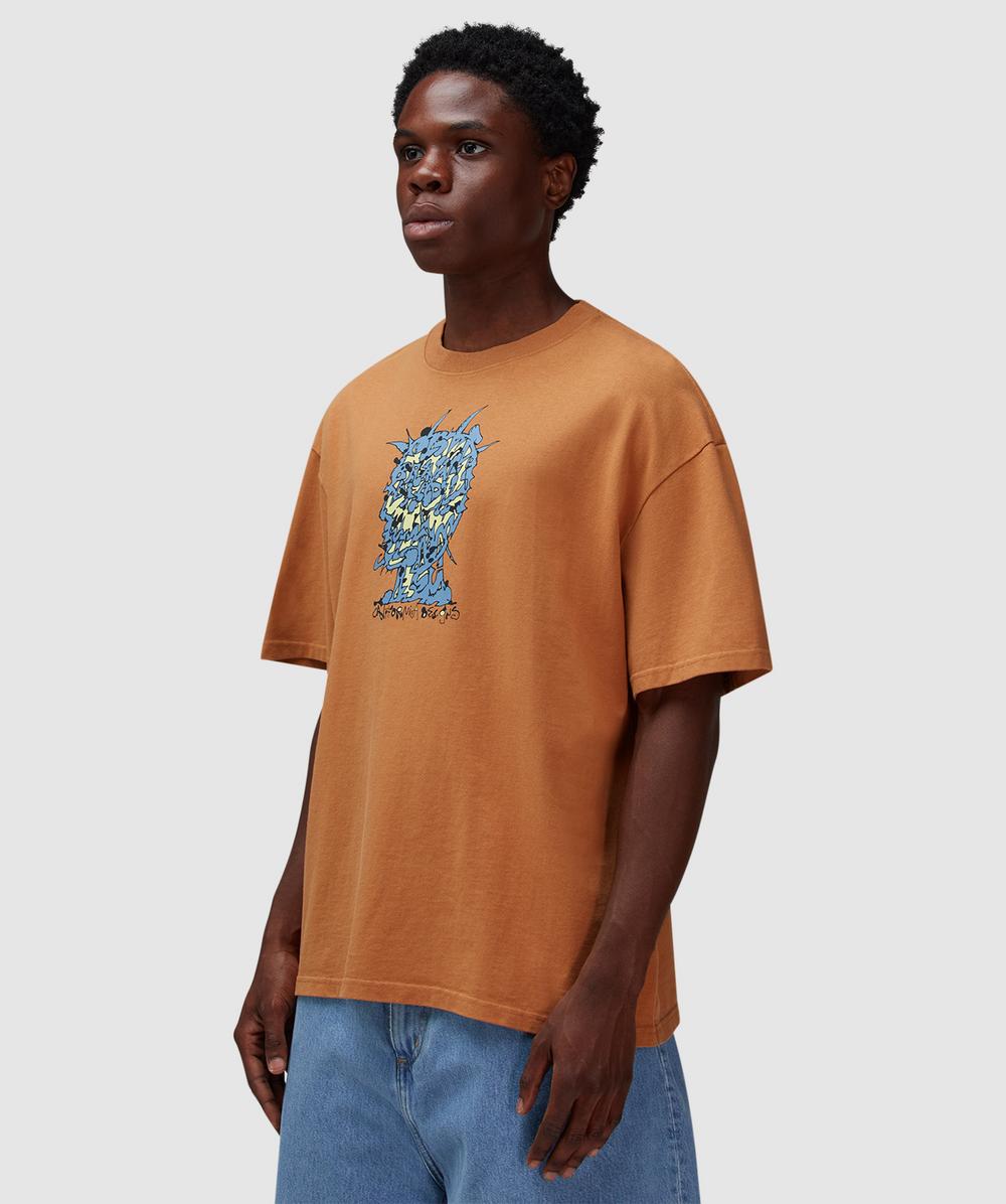 Brain Dead Scrambled head t-shirt | CUMIN | SEVENSTORE