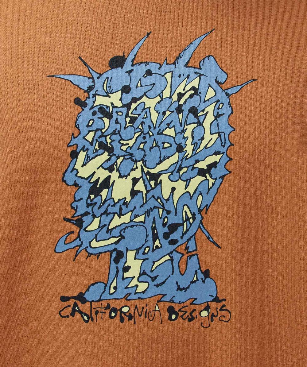 Brain Dead Scrambled head t-shirt | CUMIN | SEVENSTORE