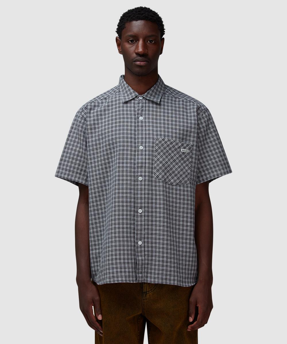 Polar Skate Co Mitchell Shirt (Grey - M) - Size M, Male