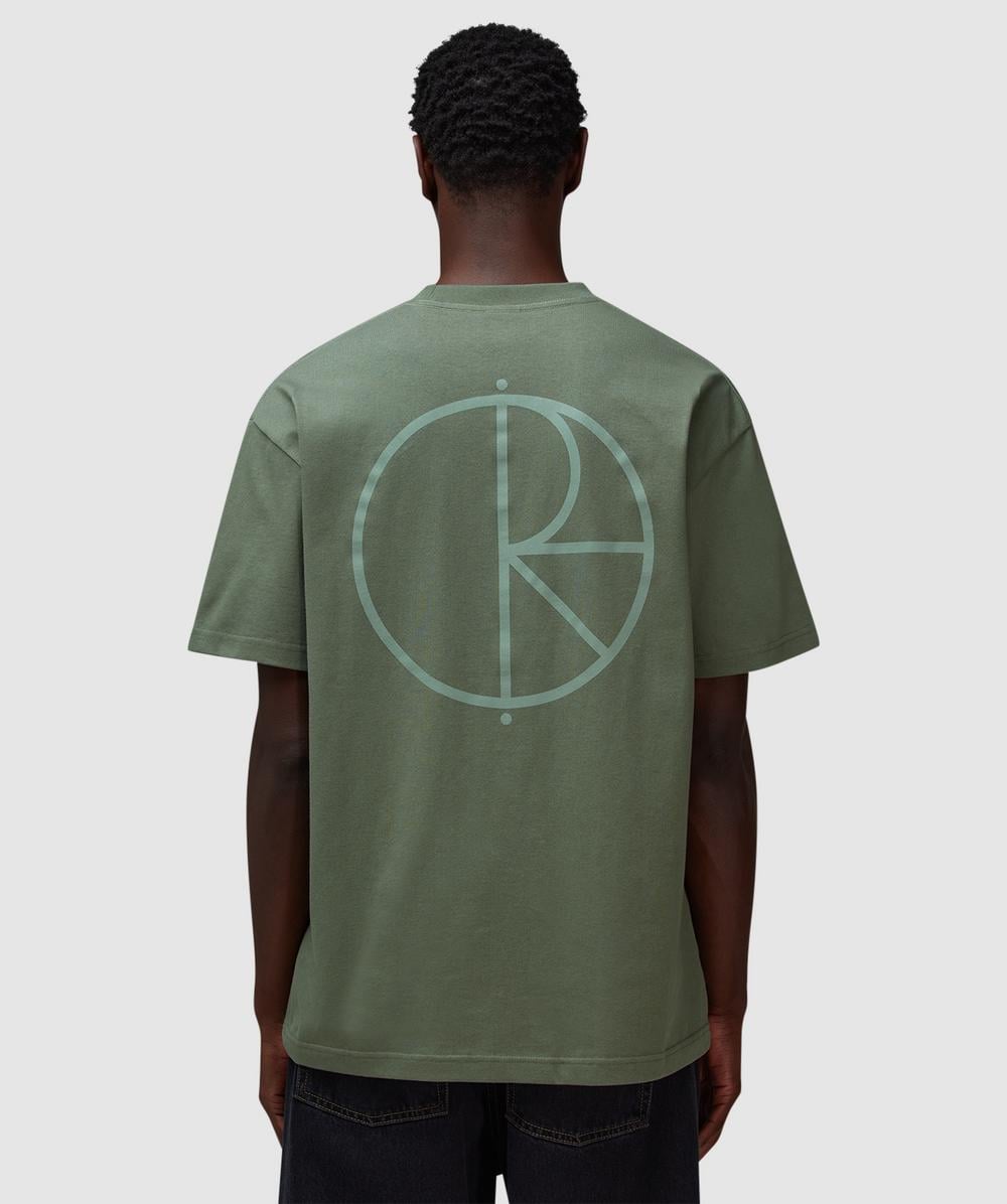Polar Skate Co Contrast Stroke Logo T-shirt In Green