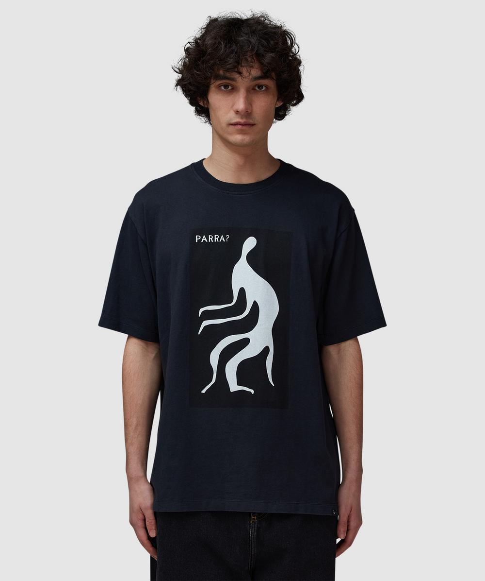 Parra The Stalkers T-shirt In Washed Grey