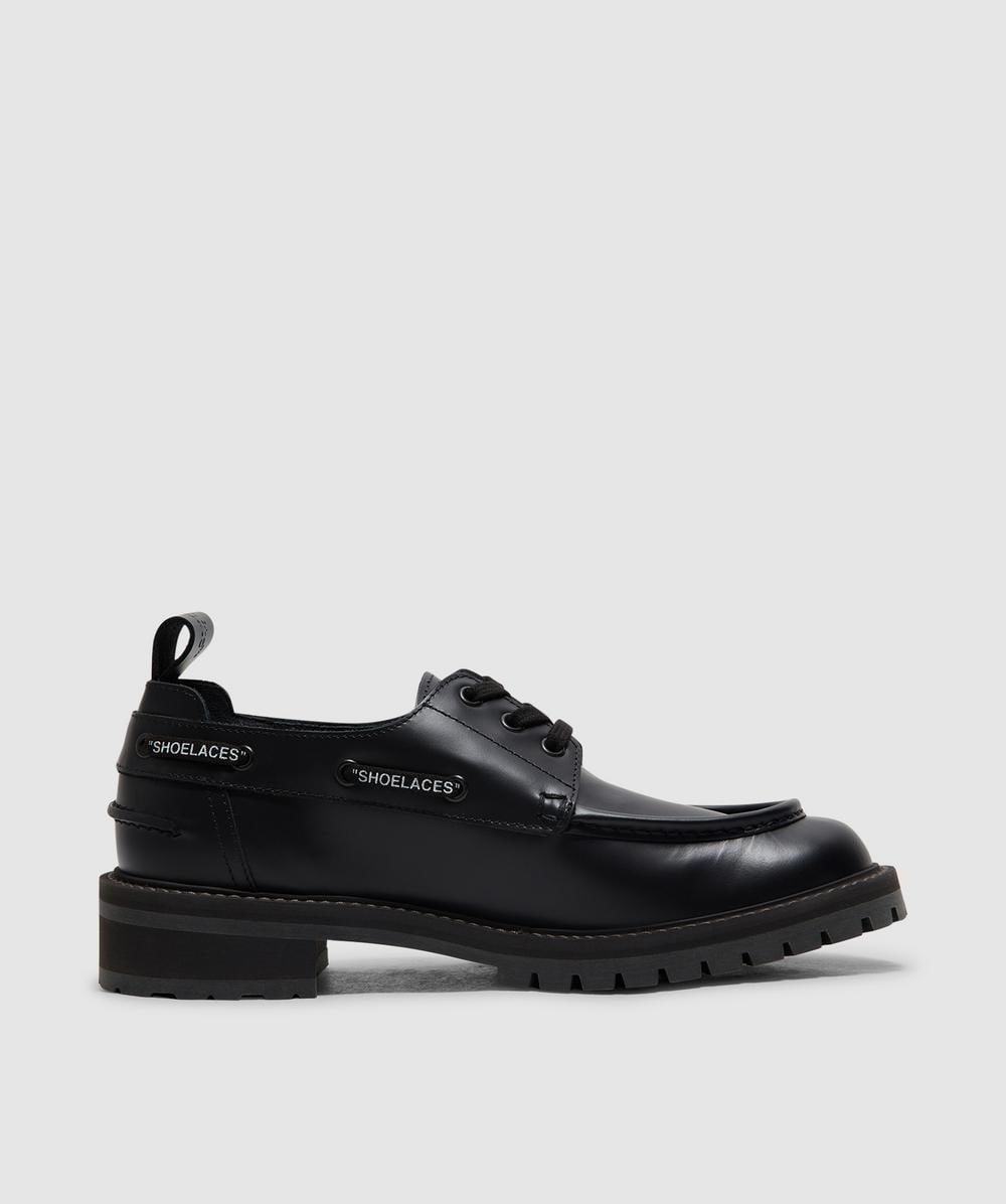 Off White CO Virgil Abloh San Diego loafer | BLACK | SEVENSTORE