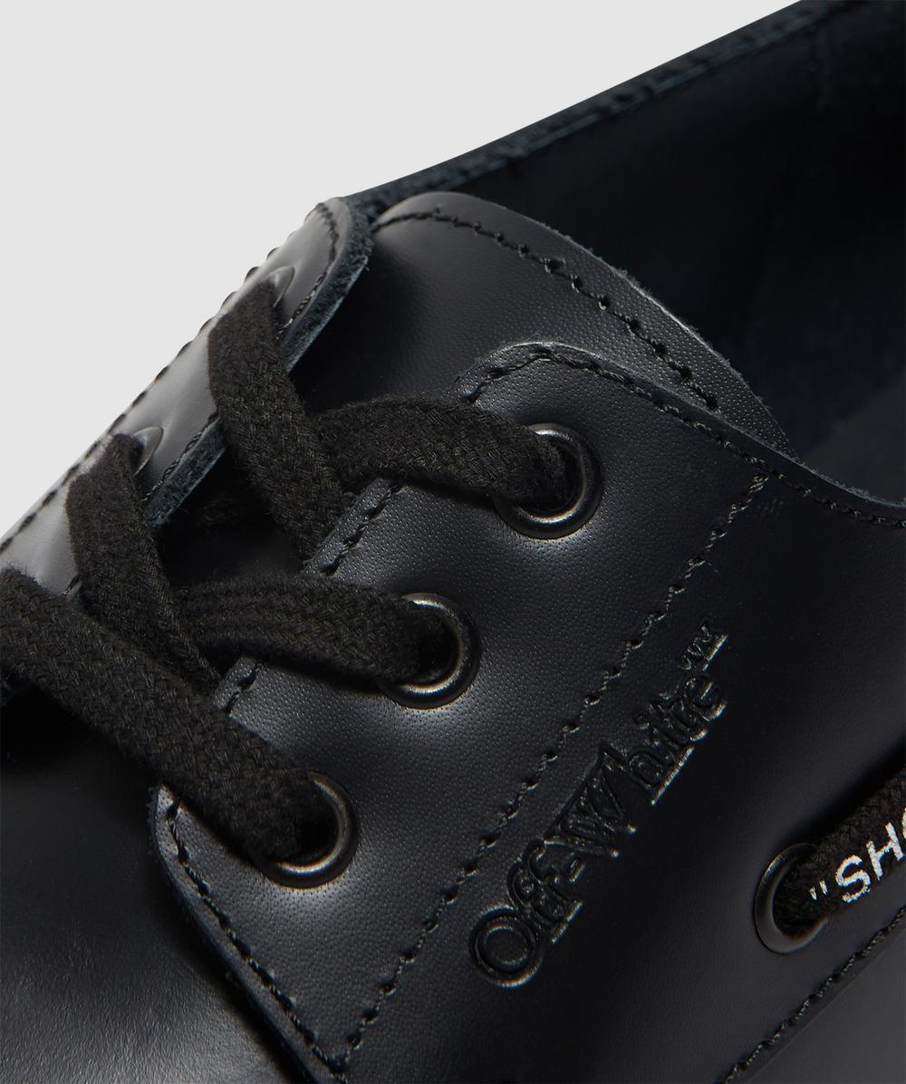 Off White CO Virgil Abloh San Diego loafer | BLACK | SEVENSTORE