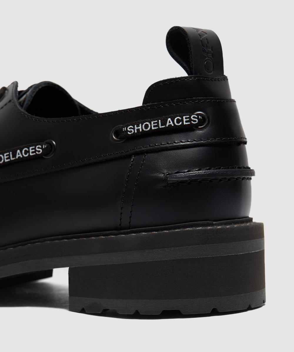 ◆ept◆ DIEGO OFF WHITEBLACK EP4FN1DG05101 Off White CO Virgil Abloh San Diego loafer | BLACK | SEVENSTORE