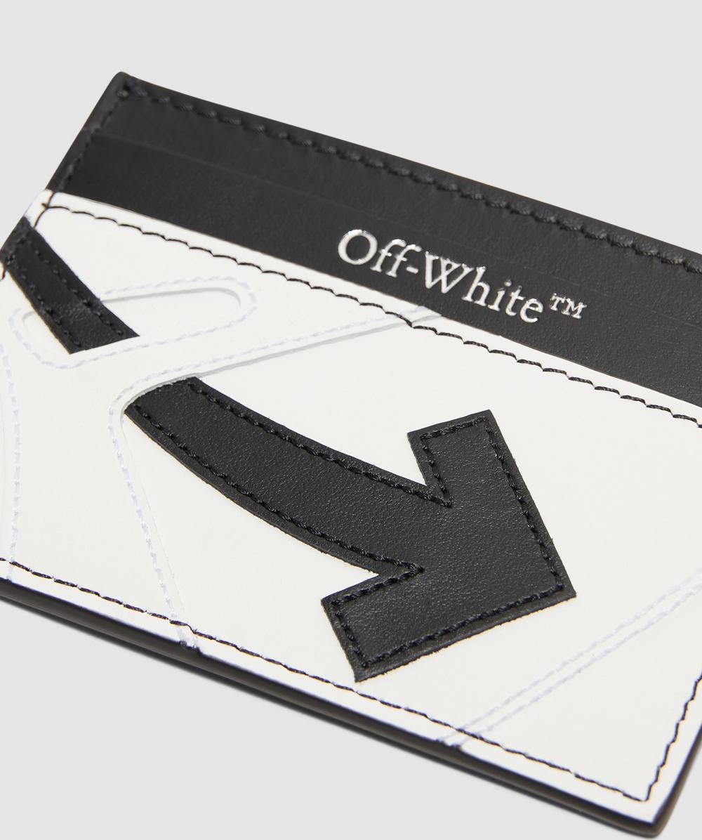 パスポートケース OFF-WHITE Virgil Abloh Off White CO Virgil Abloh OOO sneaker card case | BLACK WHITE