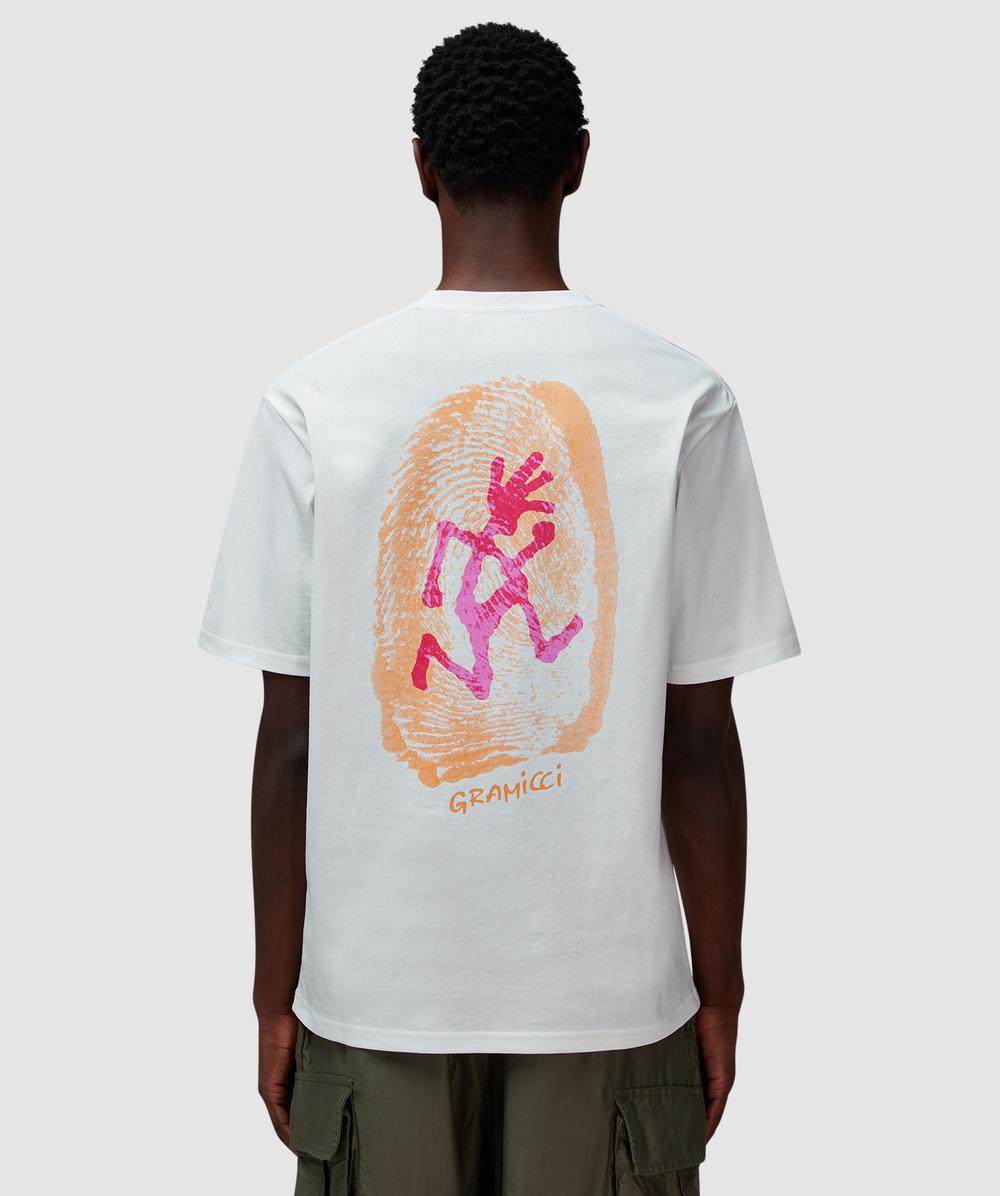 Gramicci Thumbprint T-Shirt (White - L) - Size L, Unisex