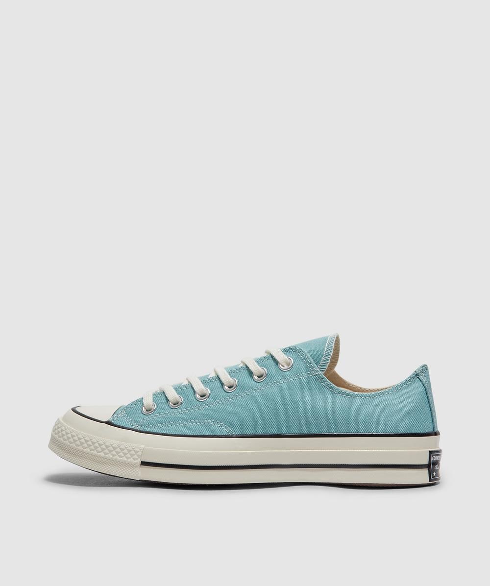 Converse Chuck '70 Low Sneaker In Vernal Pool/egret/black