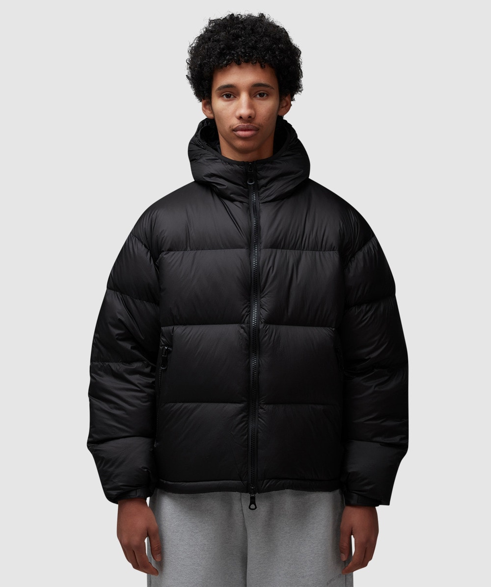 MKI MIYUKI ZOKU Translucent Bubble Jacket (Black - Xl) - Size XL, Male