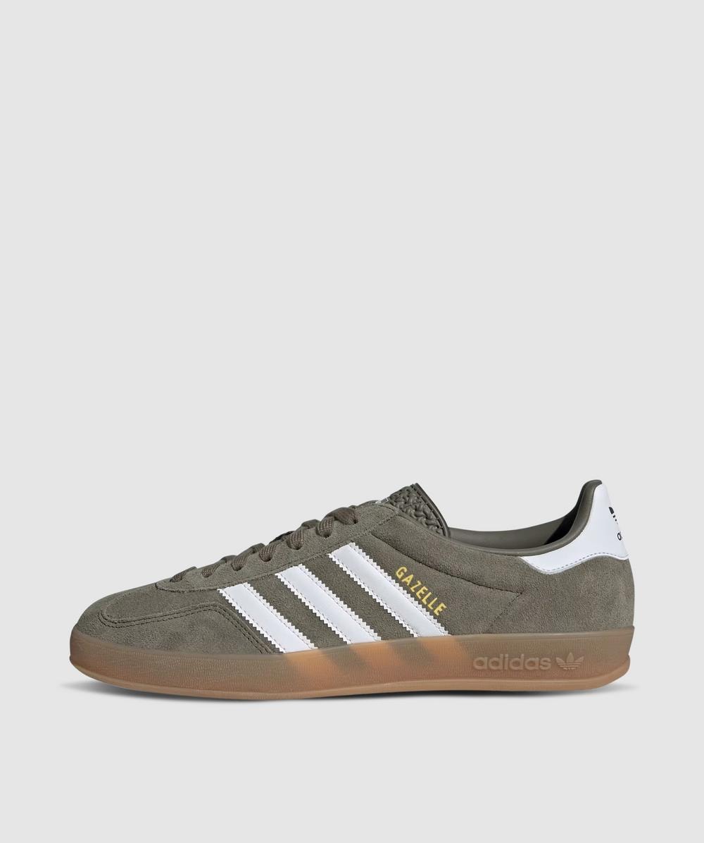 Pink Adidas Spezial New Adidas Gazelle 218 Adidas Gazelle Indoor Sneaker OLIVE STRATA FTWR WHITE