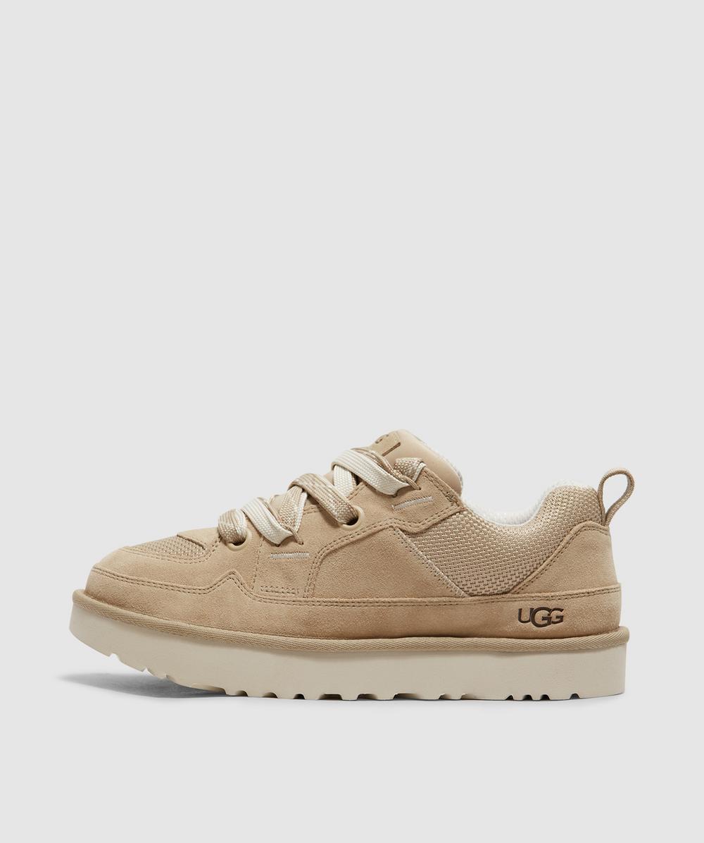 Ugg Lo Lowmel Mesh And Suede Sneakers In Animal Print