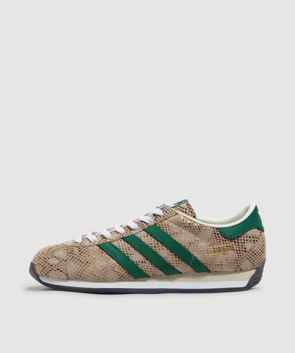 adidas Country Japan Sneaker (Alumina/Dark Green/Ftwr White - 5) - Size 5 - Women's, Unisex
