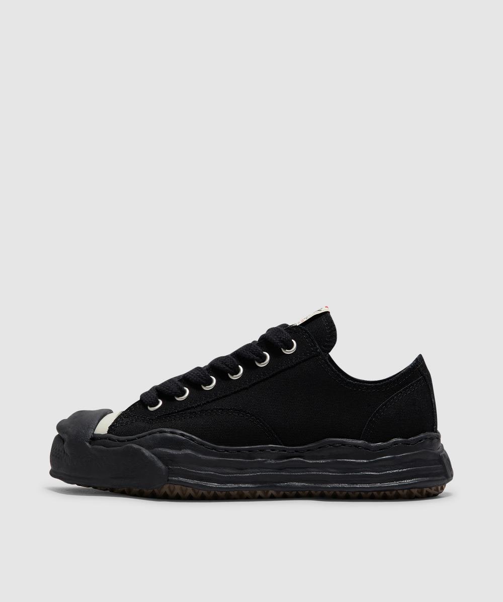 Maison Mihara Yasuhiro Hank Low Og Canvas Sneaker (Blk/Blk - 37) - Size Clothing & Accessories > Shoes, Unisex