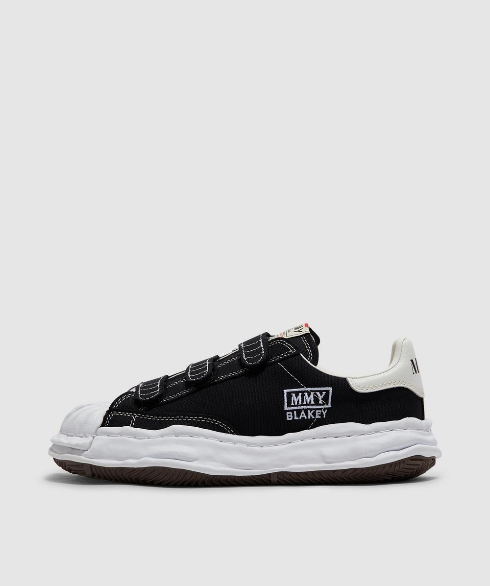 Maison Mihara Yasuhiro Blakey Strap Low Top Sneaker (Black - 45) - Size Clothing & Accessories > Shoes, Unisex