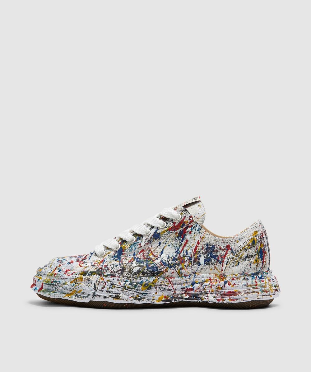 Maison Mihara Yasuhiro Peterson 23 Og Paint Spatter Sneaker (White - 42) - Size 42, Unisex