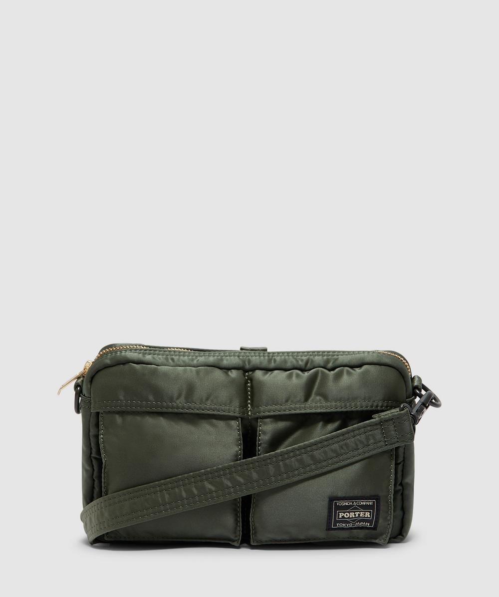 Porter - Yoshida & Co Tanker Sling Bag (Sage Green - One Size) - Size ONE SIZE, Unisex