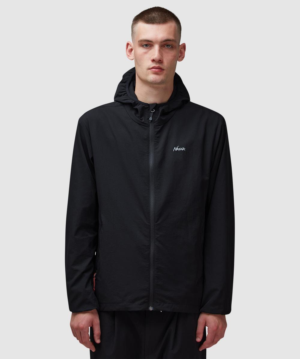 NANGA Dotair� Comfy Zip Parka Jacket (Black - M) - Size M, Male