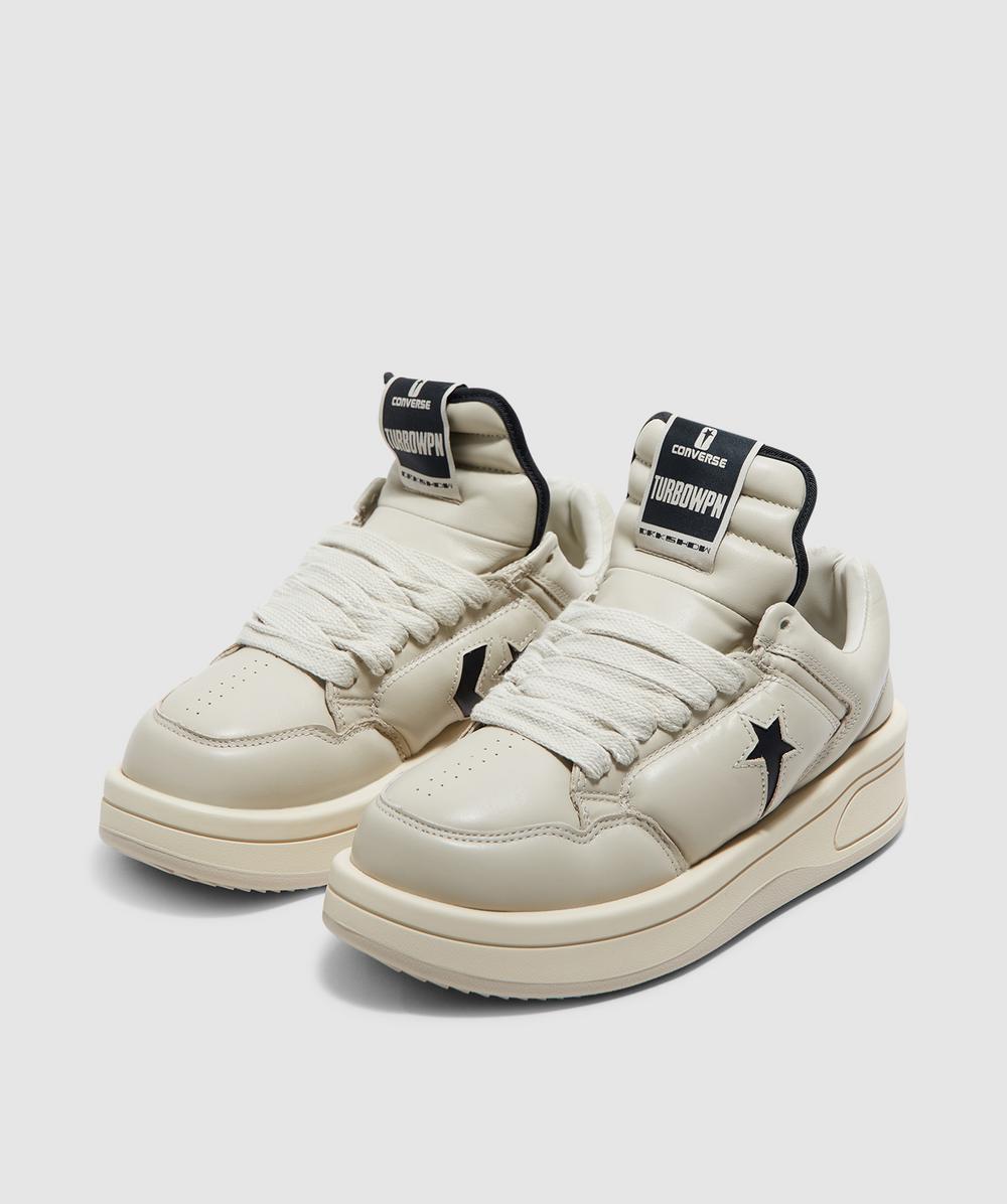 【関送無料】 Rick Owens Turbowpn OX sneaker スニーカー Rick Owens Turbowpn OX sneaker | OYSTER/BLACK | SEVENSTORE