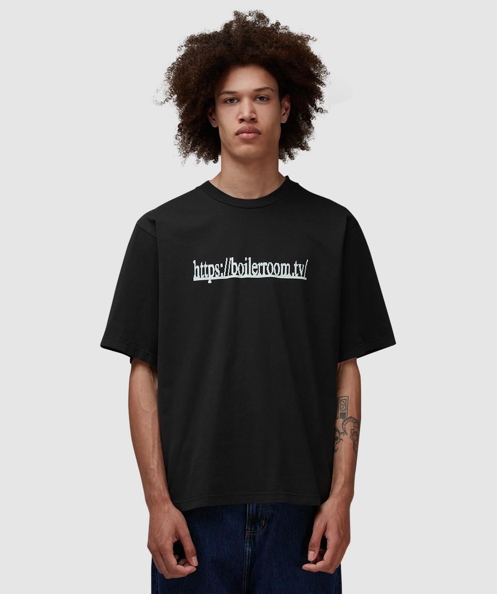 Boiler Room Tv Logo T-Shirt (Black - L) - Size L, Unisex