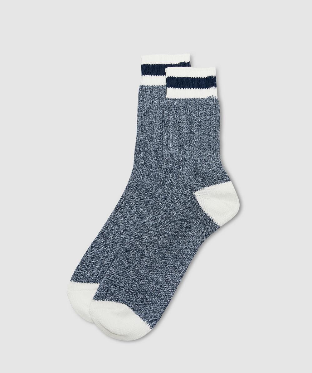 Anonymous Ism Tuck Cuff Stripe Crew Sock