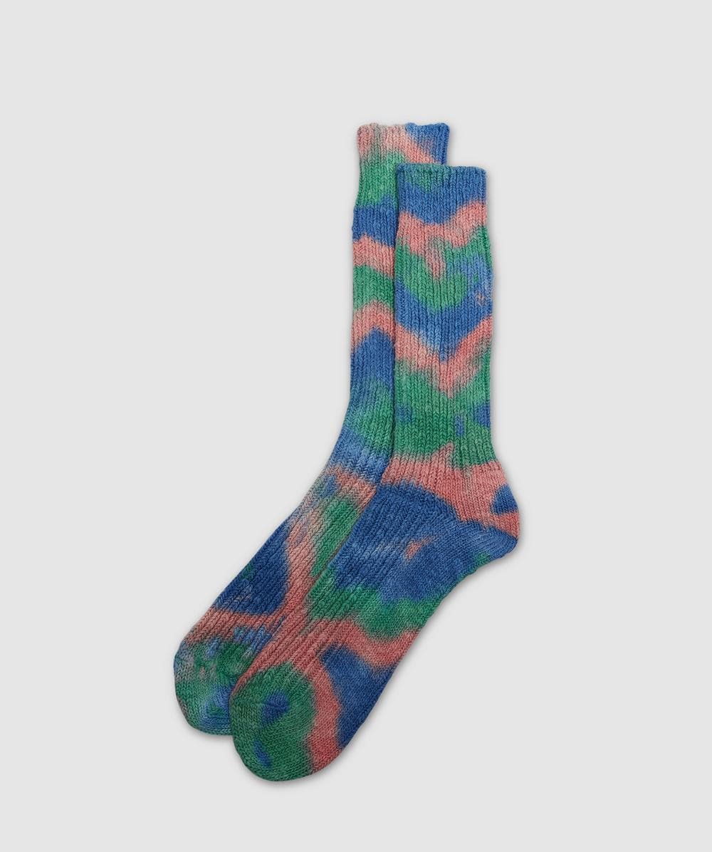 Anonymous Ism Oc L/g Dyed Crew Sock In Green