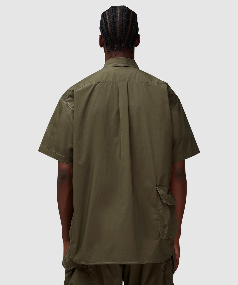 And Wander Multi pocket shirt | KHAKI | SEVENSTORE