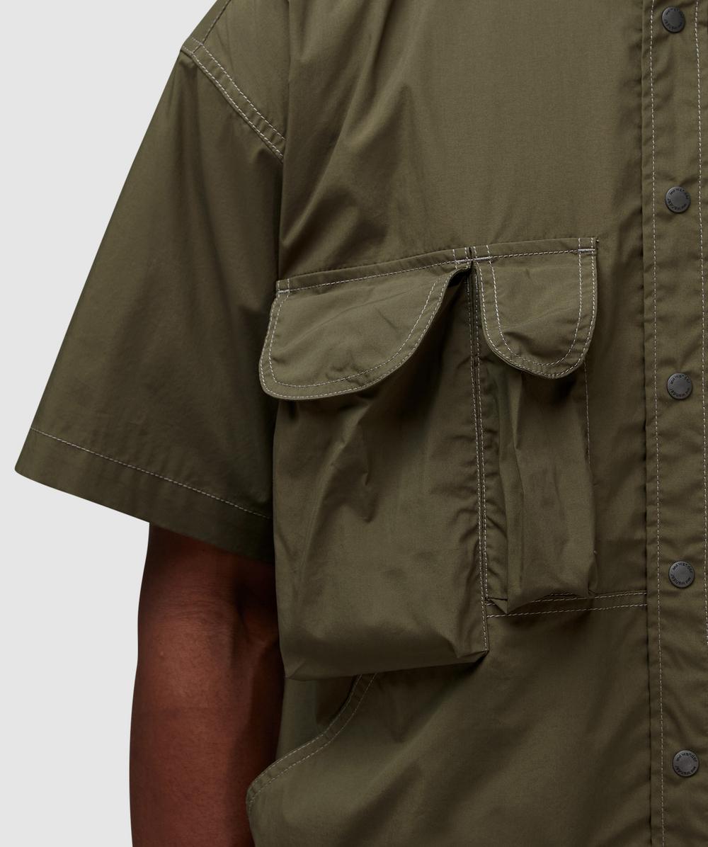 And Wander Multi pocket shirt | KHAKI | SEVENSTORE