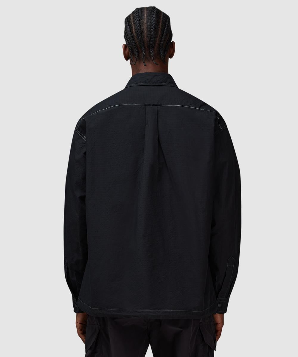 And Wander Cordura shirt jacket | BLACK | SEVENSTORE