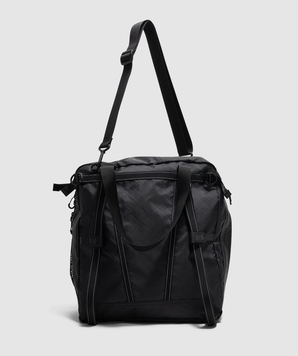 3way BAG／black And Wander Ecopak 30L 3-way tote bag | BLACK | SEVENSTORE