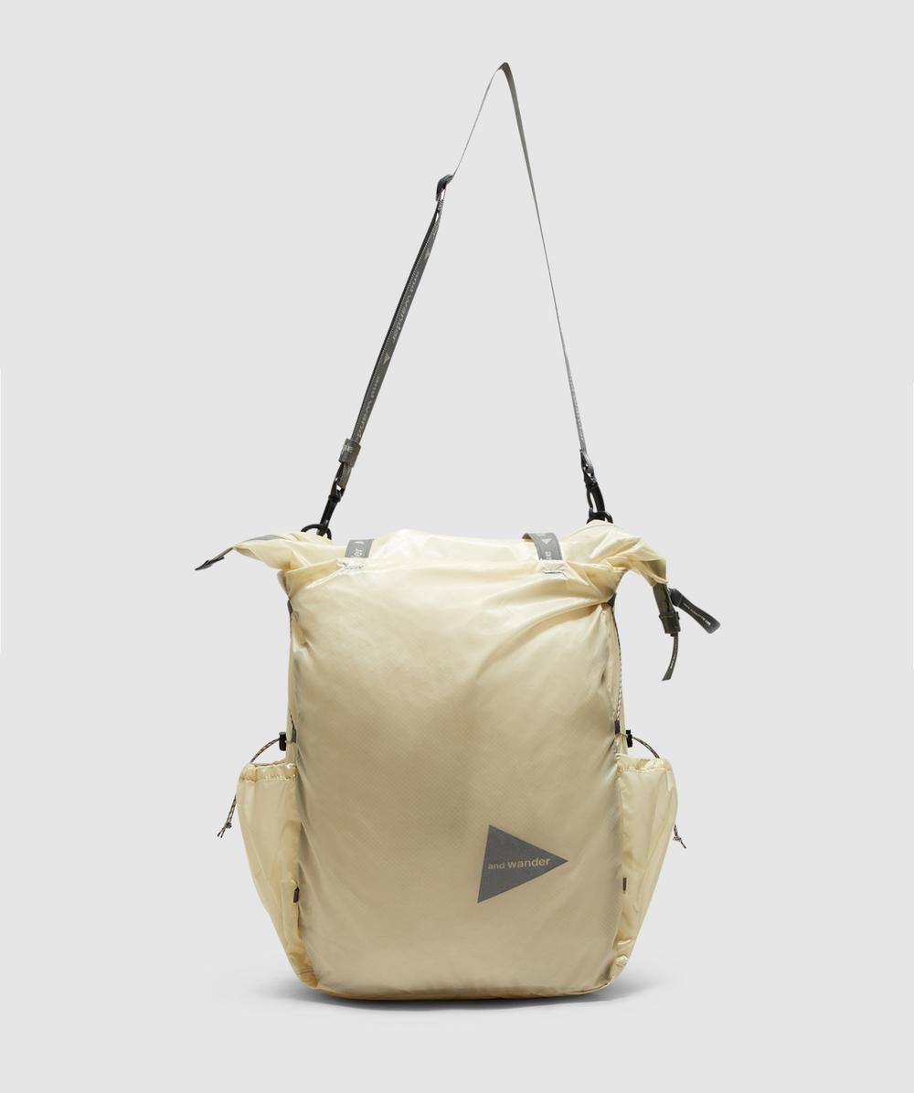 And Wander Sil Tote Bag In Off White