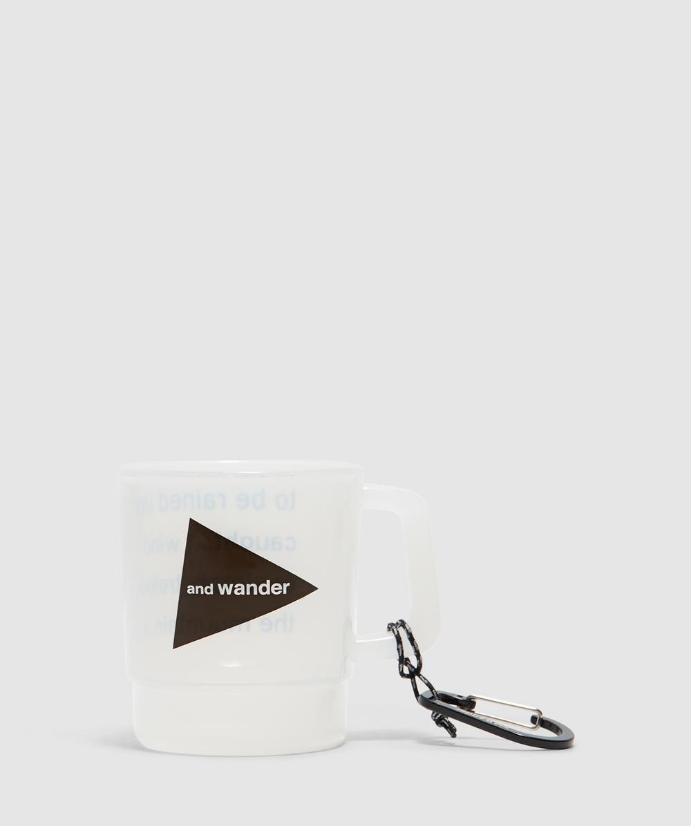 And Wander Logo Mug (Off White - One Size) - Size ONE SIZE, Unisex