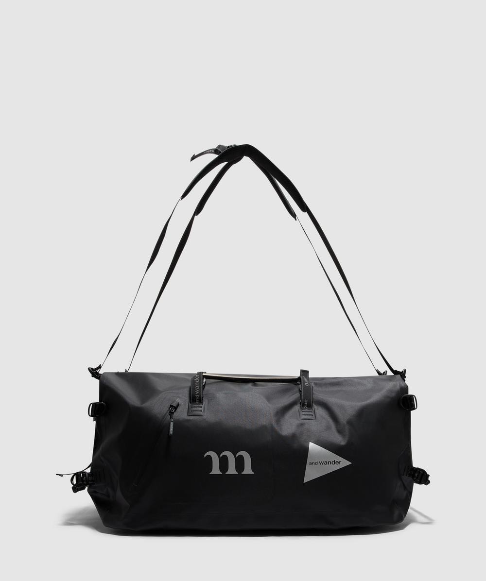And Wander X Muraco Waterproof Boston Bag In Black