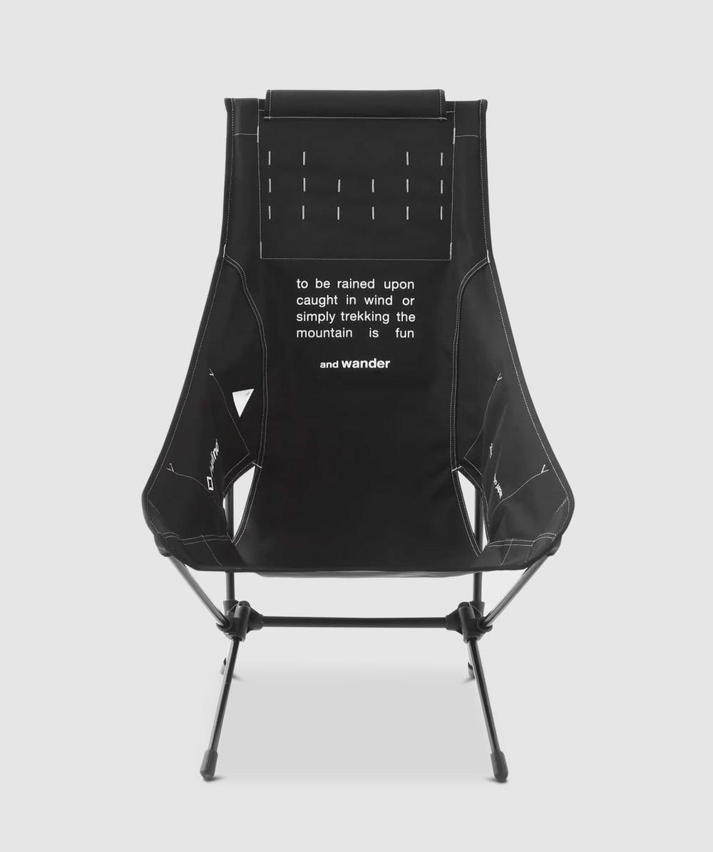 And Wander X Helinox Folding chair two | BLACK | SEVENSTORE