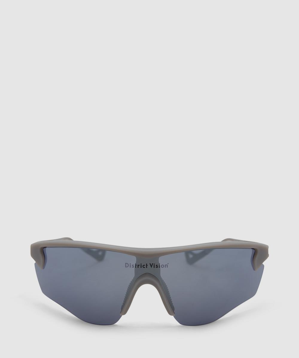 District Vision Junya Racer Sunglasses In Blue