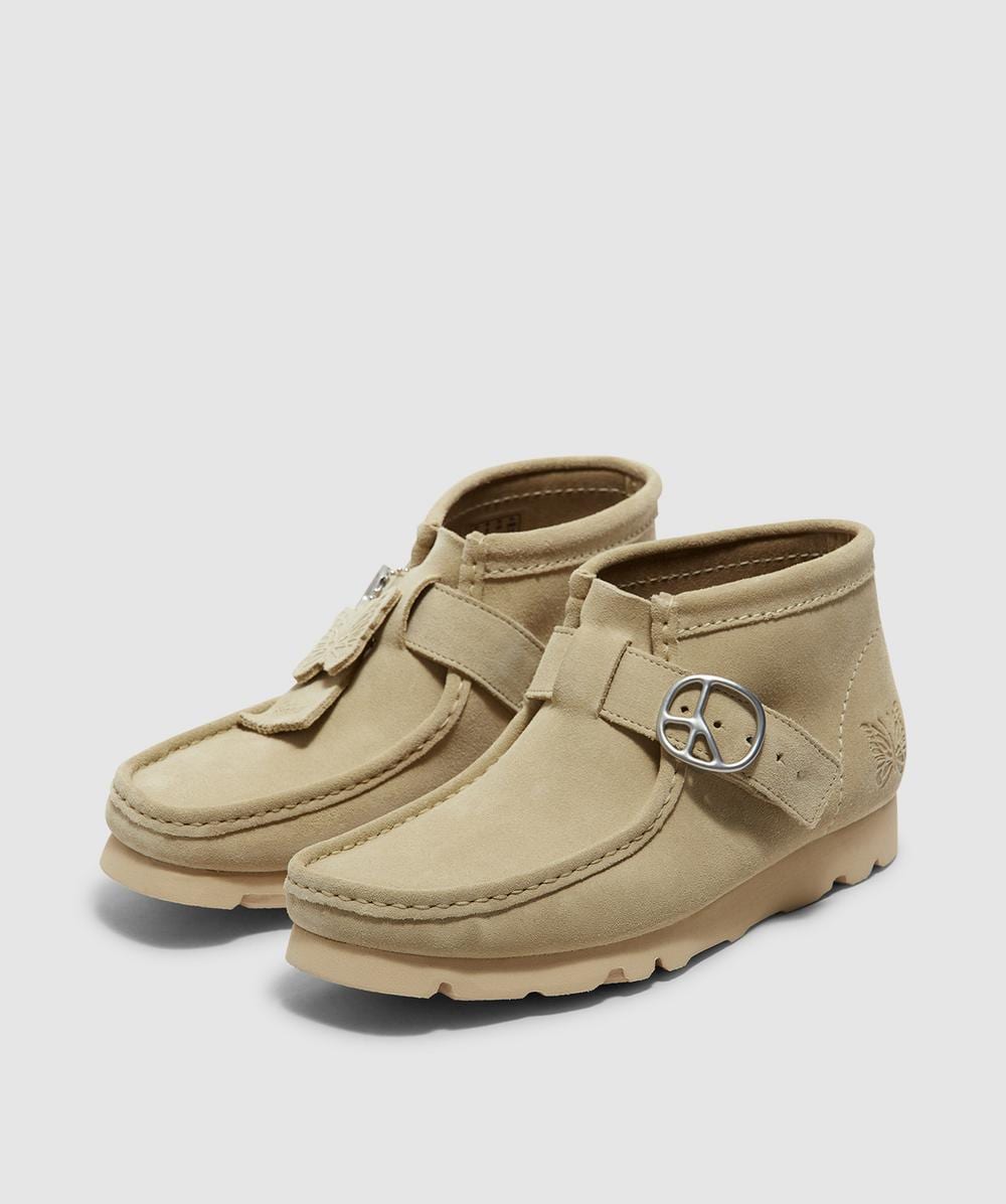 Clarks Originals x Needles wallabee strap boot | MAPLE SUEDE