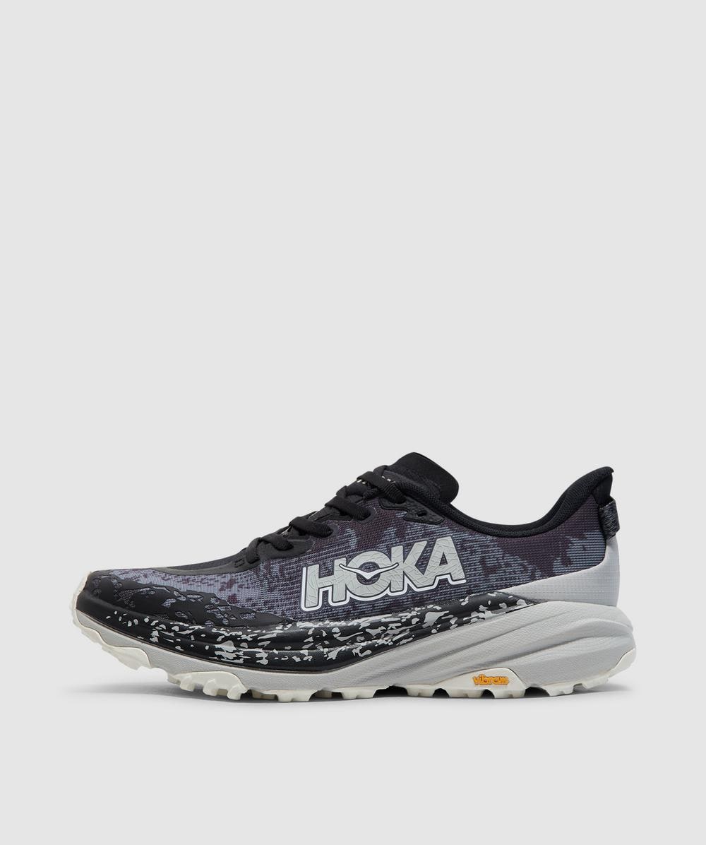 Hoka Speedgoat 5 Gtx Trail Running Shoe In Black / Stardust