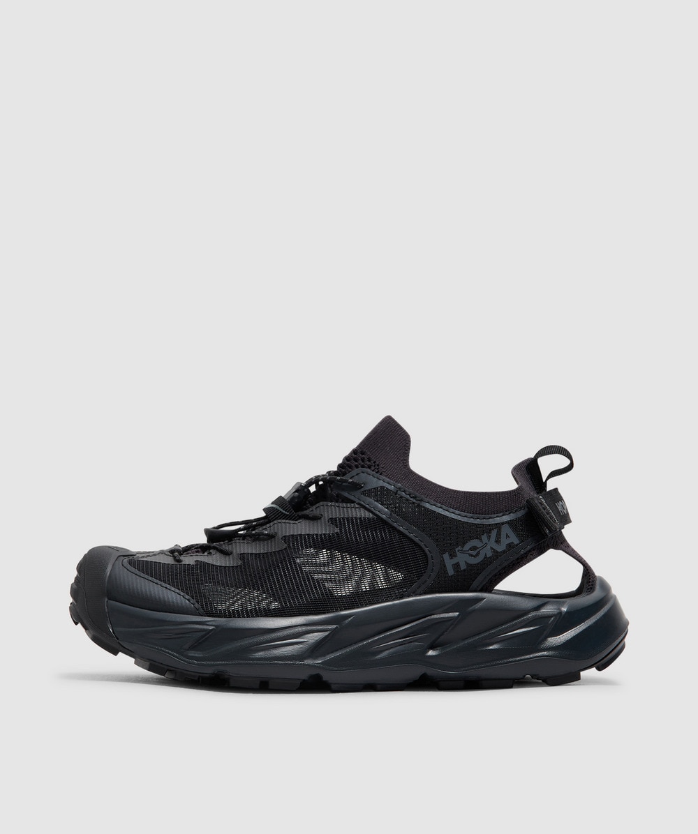 Shop Hoka Hopara 2 Sandal In Black / Black