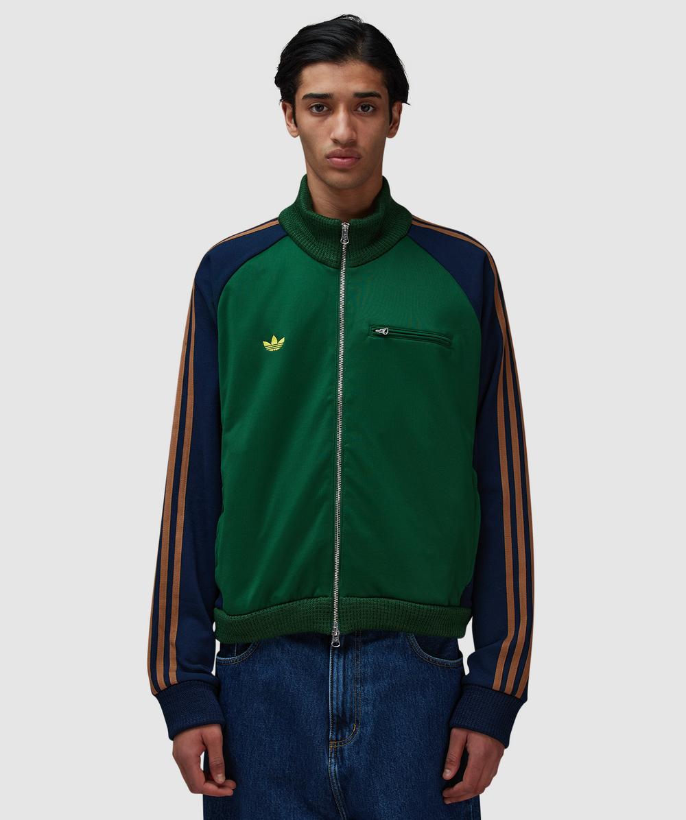 adidas X Brain Dead Track Jacket (Amazon Green - S) - Size Clothing & Accessories > Clothing > Outerwear > Coats & Jackets, Male
