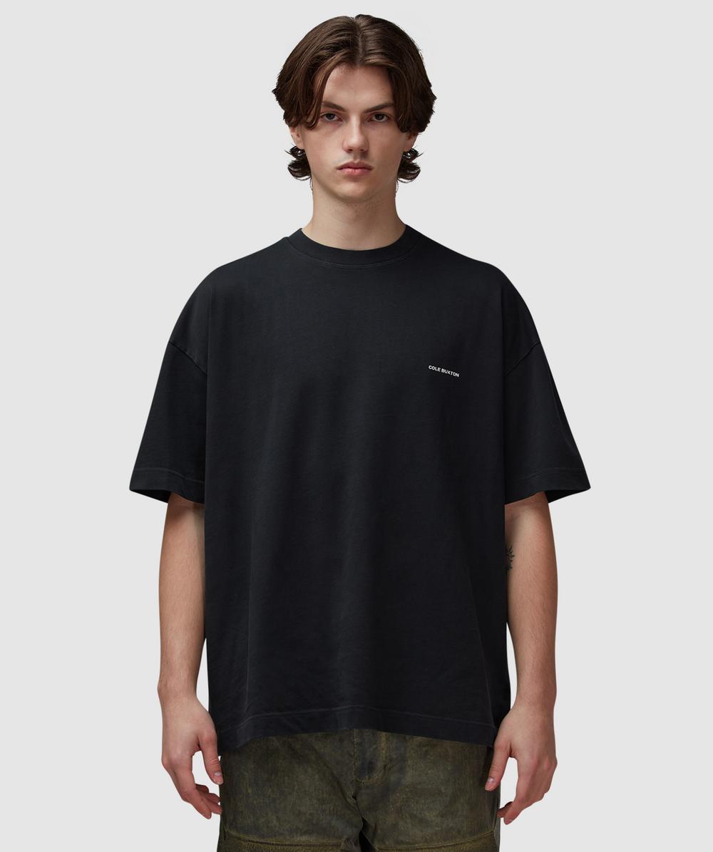 Cole Buxton Mini Logo T-shirt In Black
