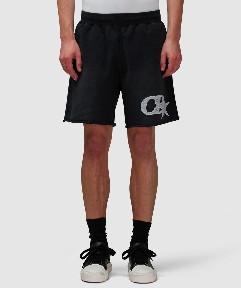 Cole Buxton Lightweight Distressed Short (Vintage Black - Xl) - Size XL, Male