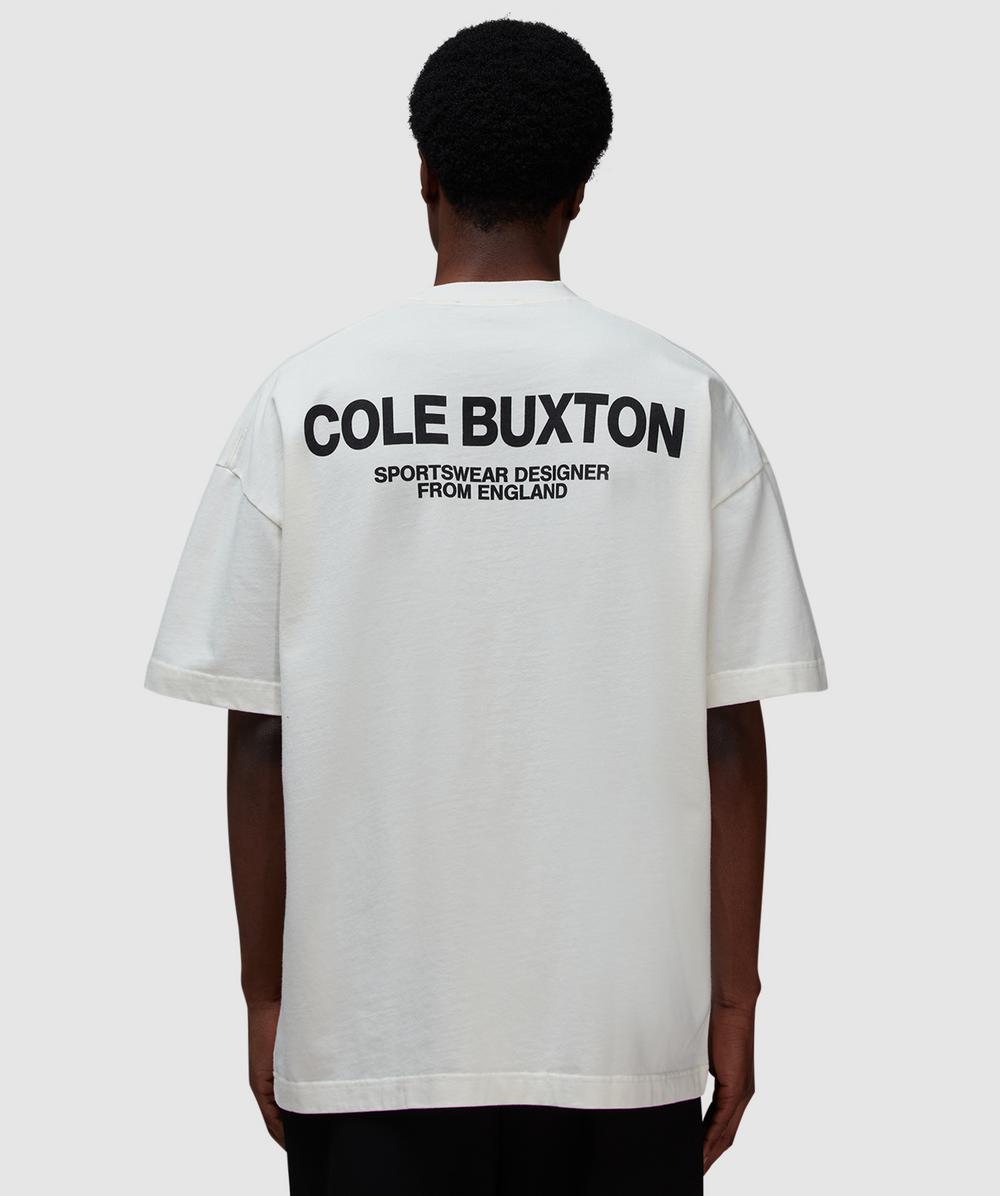 Cole Buxton Sportswear T-Shirt (Vintage White - M) - Size Clothing & Accessories > Clothing > Shirts & Tops, Unisex