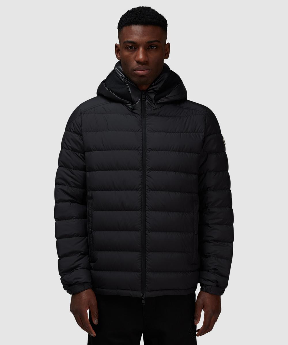 Moncler Chevrerie Hooded Down Jacket (Black - 5) - Size 5, Male