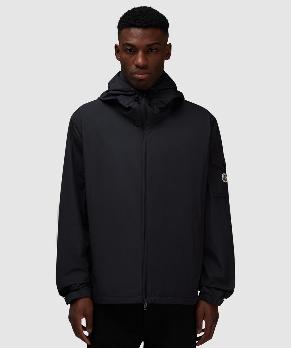 Moncler Sassiere Hooded Jacket (Black - 3) - Size Clothing & Accessories > Clothing > Outerwear > Coats & Jackets, Male