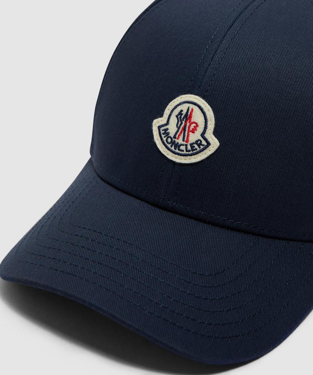 Moncler Logo baseball cap | BLUE | SEVENSTORE
