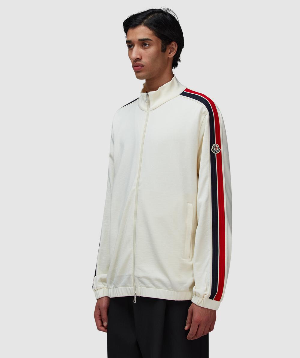 Moncler Striped jacket | WHITE | SEVENSTORE